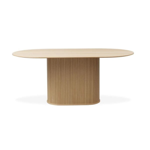 Blagovaonski stol s pločom stola u dekoru hrasta 95x180 cm Nola – Unique Furniture