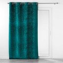 Plava zavjesa od samta 140x240 cm Analia – douceur d'intérieur