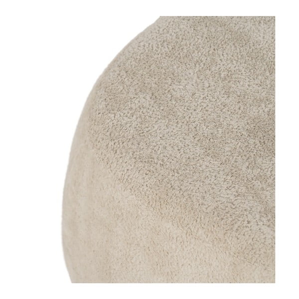 Bež tabure od bouclé tkanine – Ixia-image-4