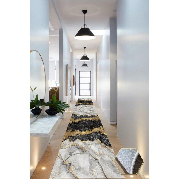 Tepih Rizzoli Gold, 80 x 200 cm-image-1