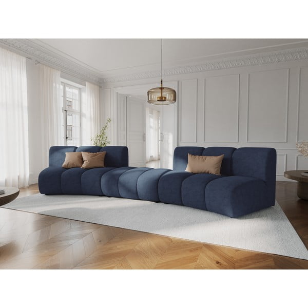 Plava sofa 367 cm Lupine – Micadoni Home-image-1
