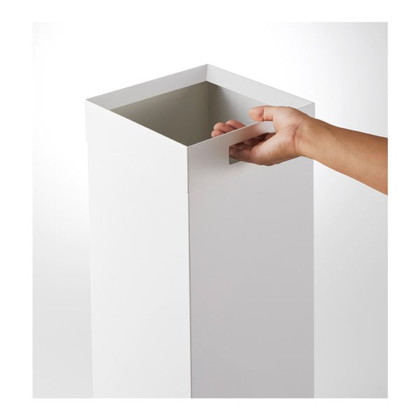 Bijela metalna kanta za smeće 27 l Tall – YAMAZAKI-image-2