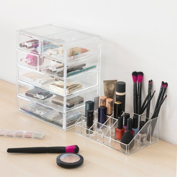 Prozirni organizator kozmetike InnovaGoods-image-1