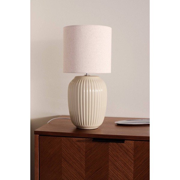 Bež stolna lampa keramička (visina 41,5 cm) Karlsson – Jotex-image-2