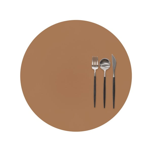 Podmetač od imitacije kože ø 38 cm Togo – ZicZac-image-1