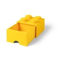 Žuta kutija za pohranu s ladicom LEGO®