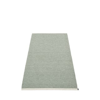 Svijetlo zeleni unutarnji i vanjski tepih 85x160 cm Mono Sage Army – Pappelina