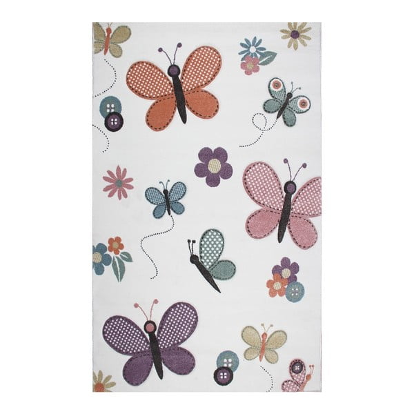 Dječji tepih Eco Rugs Butterfly, 160 x 230 cm