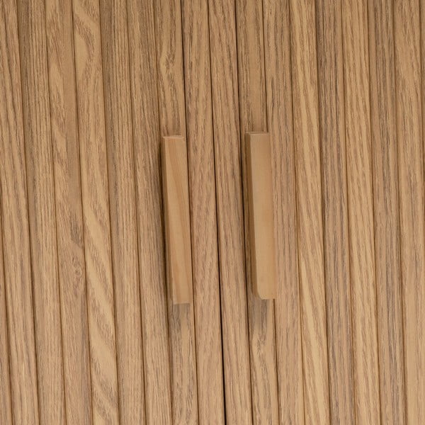 Biblioteka u dekoru hrasta u prirodnoj boji 80x172x40 cm Elia – Casa Selección-image-4