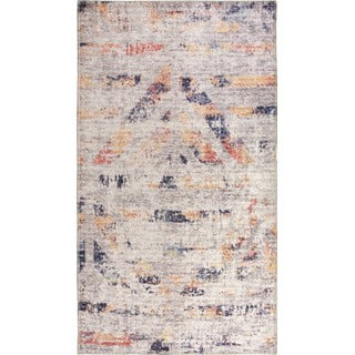 Bijelo-bež perivi tepih 150x80 cm - Vitaus