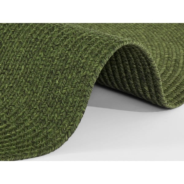 Zeleni okrugli vanjski tepih ø 200 cm - NORTHRUGS-image-2