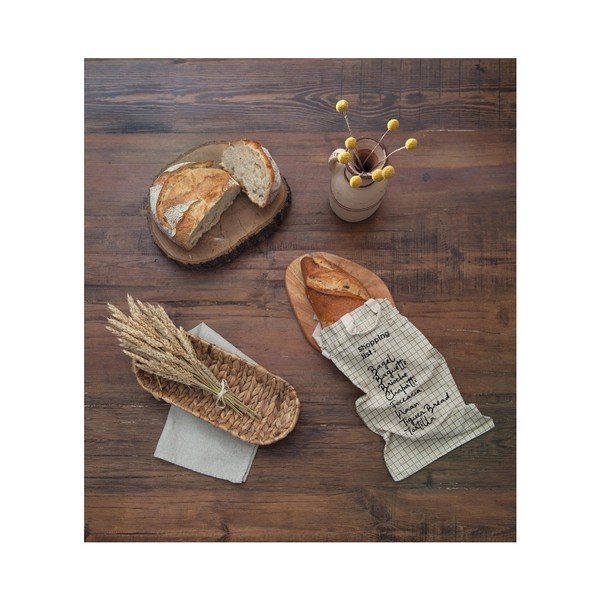 Lanena torba za kruh Really Nice Things Bag Shopping, visina 42 cm-image-1