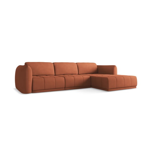 Narančasta kutna garnitura (s desnim kutom) Hoku – Makamii-image-3