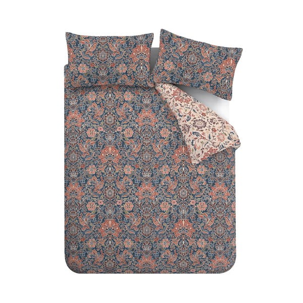 Posteljina za krevet za jednu osobu 230x220 cm Keera Floral – Pineapple Elephant