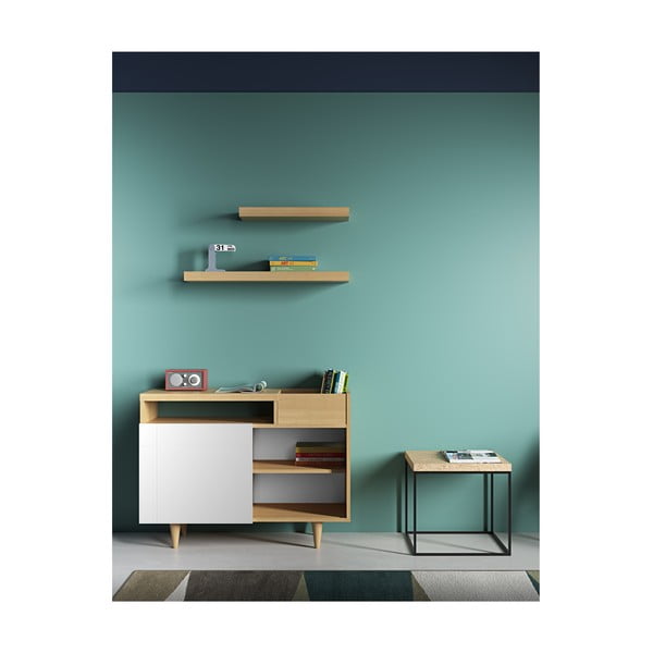 Svjetlosmeđa polica TemaHome Balda, širina 60 cm-image-4