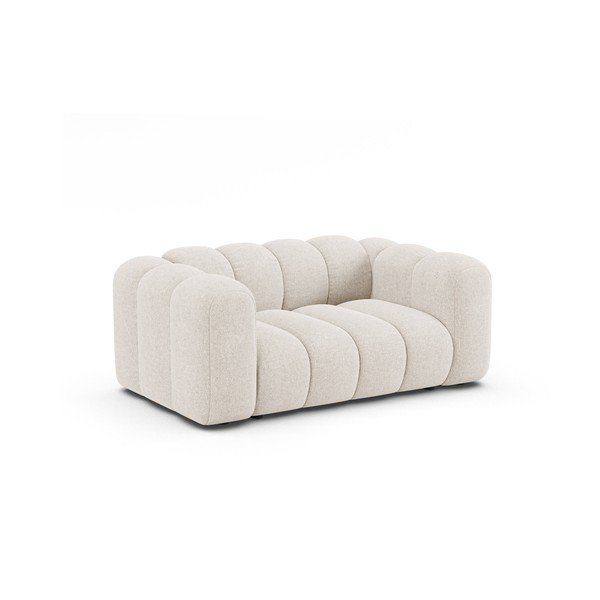 Krem sofa od šenila 170 cm Lupine – Micadoni -image-1