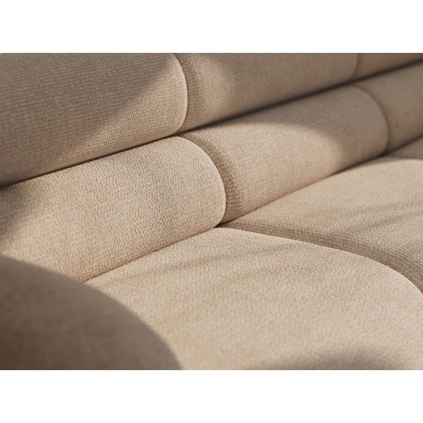 Bež sofa od šenila 220 cm Neo – Micadoni -image-3