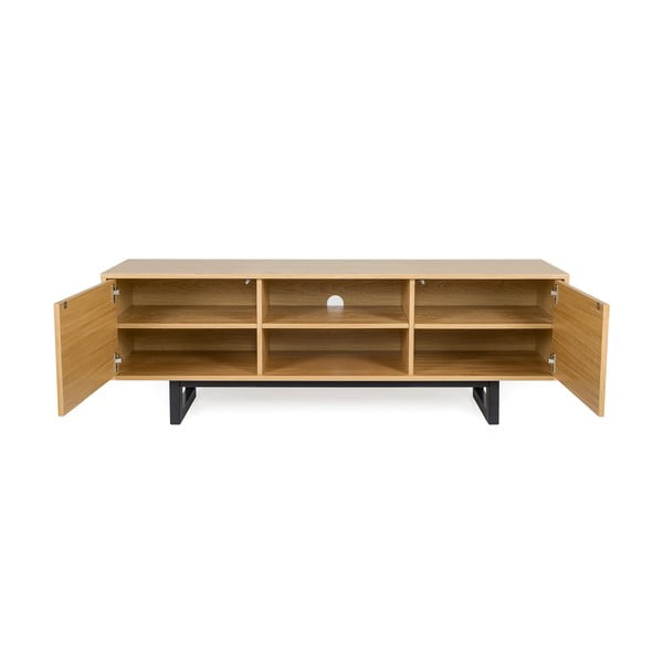 TV stol s ukrasima od hrastovog drveta Woodman Camden Herringbone-image-3