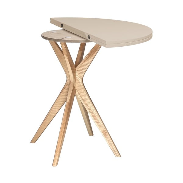 Okrugli proširiv blagovaonski stol 45x90 cm Jubi – Ragaba-image-3