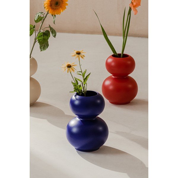 Tamno plava keramička vaza (visina 36 cm) Tuga – noo.ma-image-3