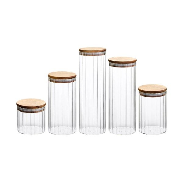 Posude za namirnice u setu 5 kom za čuvanje hrane Freska – Premier Housewares