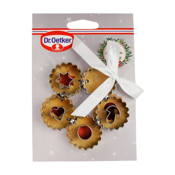 Set od 5 božićnih kalupa za kekse Dr. Oetker, ø 3,5 cm-image-3