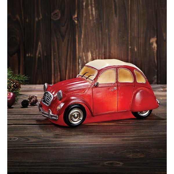 Crvena stolna svijetleća dekoracija u obliku auta Markslöjd Nostalgi-image-1