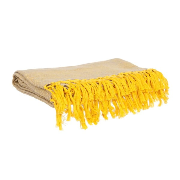 Tkani Raster žuti pokrivač, 170x130 cm