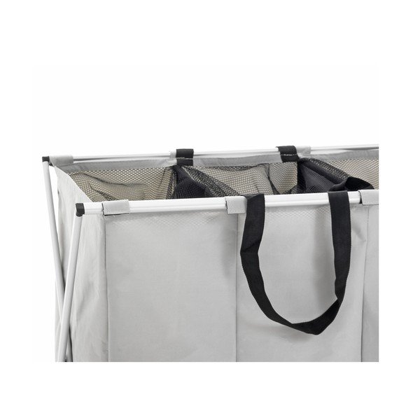 Siva trostruka košara za rublje Tomasucci Rino-image-2