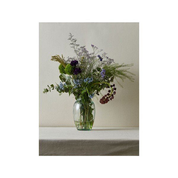 Bitz Kusintha zelena staklena vaza, ø 14 cm-image-1