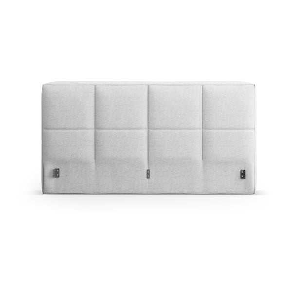 Svijetlo sivo podstavljeno uzglavlje 209x100 cm Darren – Micadoni -image-2