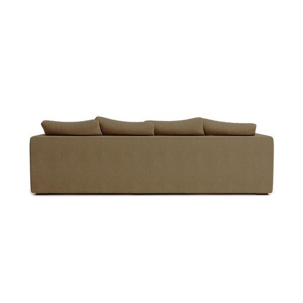 Bež samt ležaljka Comfy - Scandic-image-2
