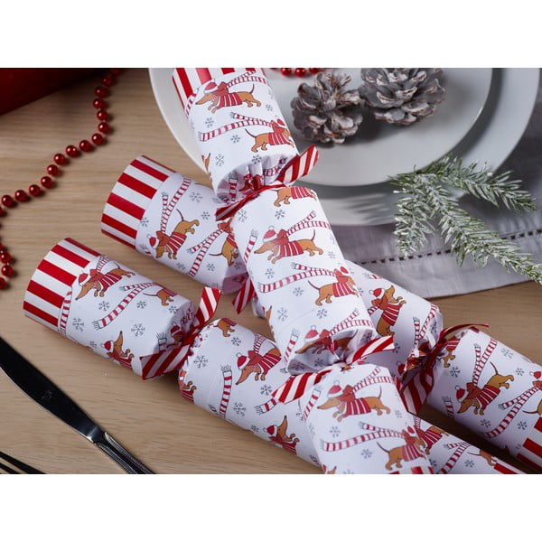 Božićni praskavci u setu 6 kom Racing Sausage Dog – Robin Reed-image-3