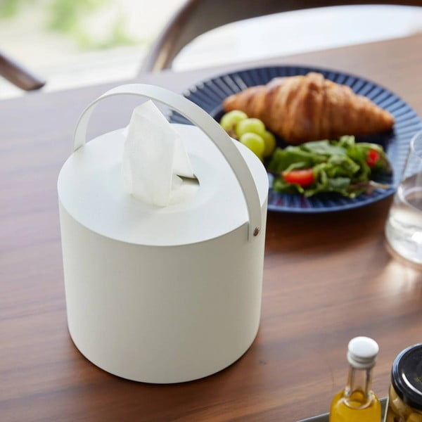 Metalna kutija za maramice Tower – YAMAZAKI-image-1