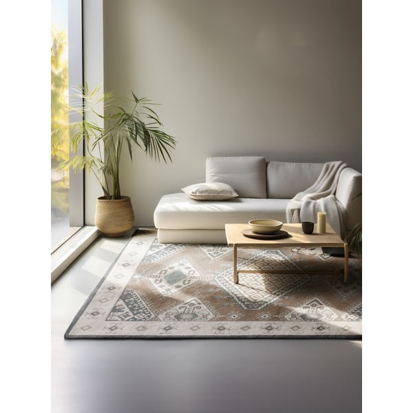 Smeđi/krem tepih 160x235 cm Terrain – Hanse Home-image-1