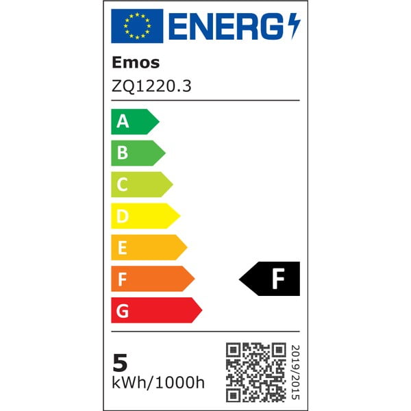 Set od 3 LED žarulje EMOS Classic Mini Globe Warm White, 5W E14-image-2