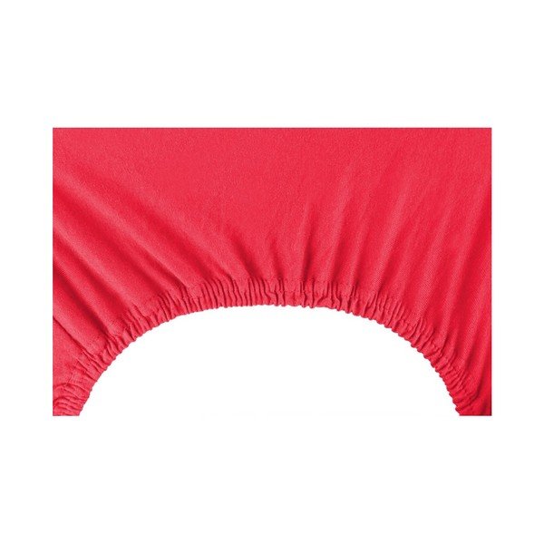 Crvena elastična plahta DecoKing Nephrite Red, 100-120 cm-image-3