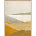 Ručno oslikana slika 90x120 cm Yellow Field    – Malerifabrikken