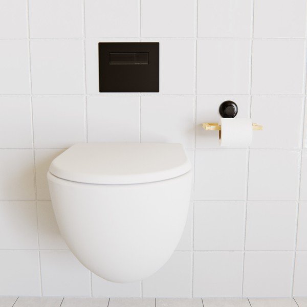 Samodržeći držač za toaletni papir od bambusa Compactor Bestlock SPA-image-2