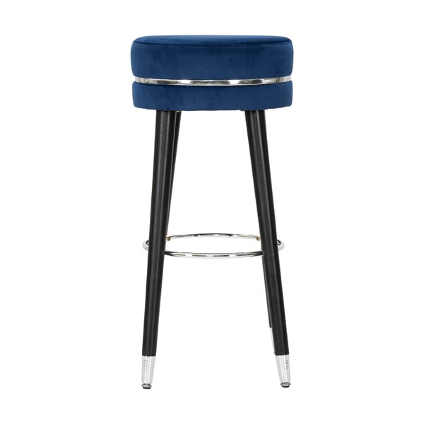 Plava podstavljena barska stolica (visine sjedala 74 cm) Paris – Mauro Ferretti-image-1