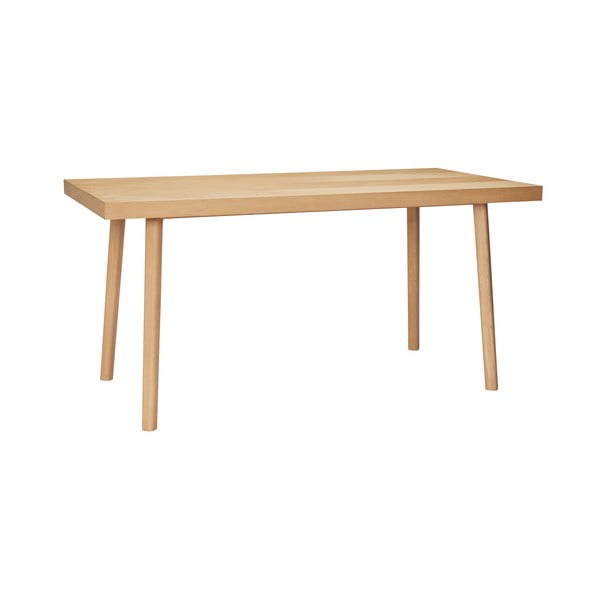 Blagovaonski stol u dekoru hrasta 80x160 cm Herringbone – Hübsch