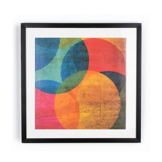 Poster Graham & Smeđi Neon Circle 50 x 50 cm