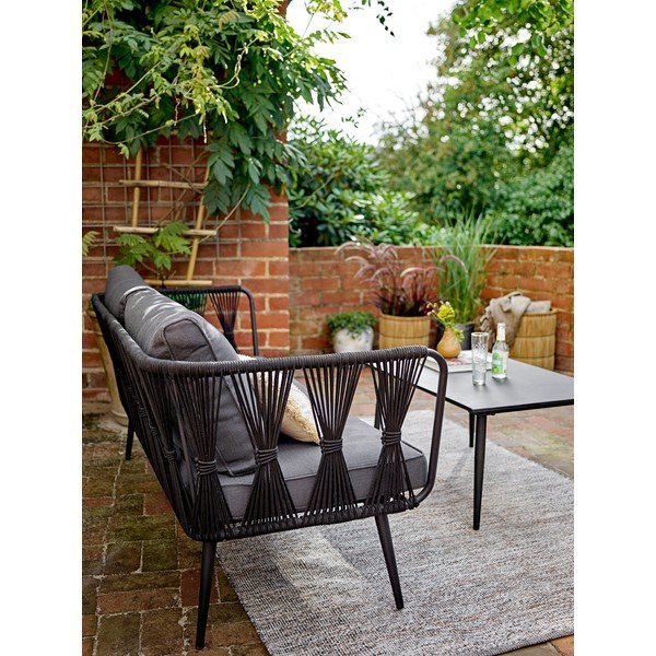 Sivi tepih 140x200 cm Peretti – Bloomingville-image-1