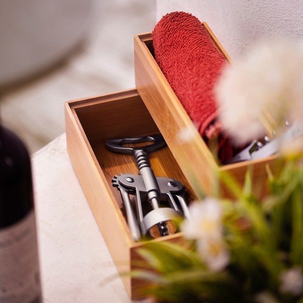 Kutija od bambusa Compactor, 22.5 x 7.5 x 6.35 cm-image-1