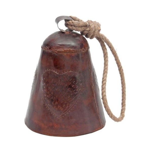 Smeđe zvono Antic Line Bell Vintage Heart