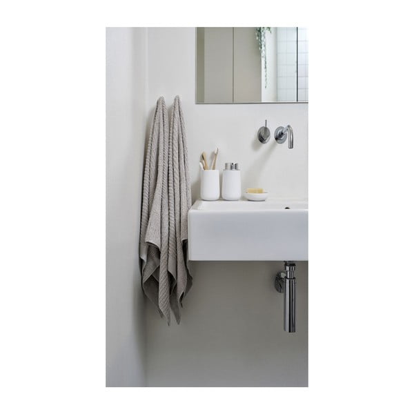 Sivosmeđi pamučni ručnik Zone Classic, 50 x 100 cm-image-1