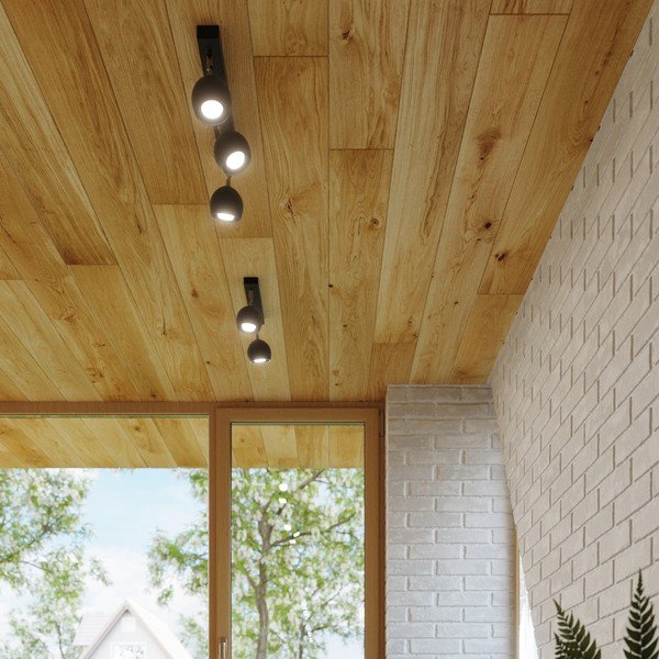 Crni reflektor 25x25 cm Ollo – Sollux-image-3