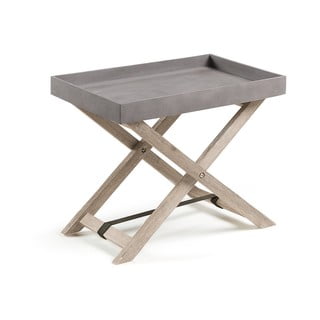 Sivi sklopivi stol od bagremovog drveta Kave Home Stahl
