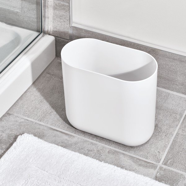 Bijeli koš za smeće iDesign Cade, 6,5 l-image-1