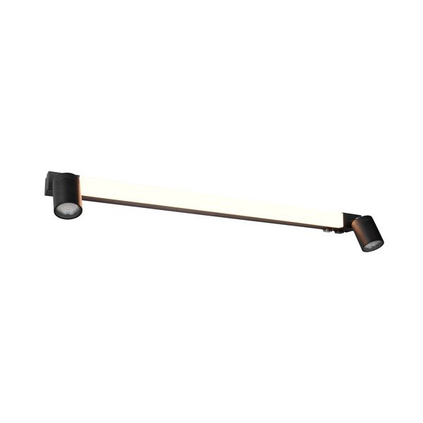 Mat crna LED zidna lampa Enrico – Trio-image-4